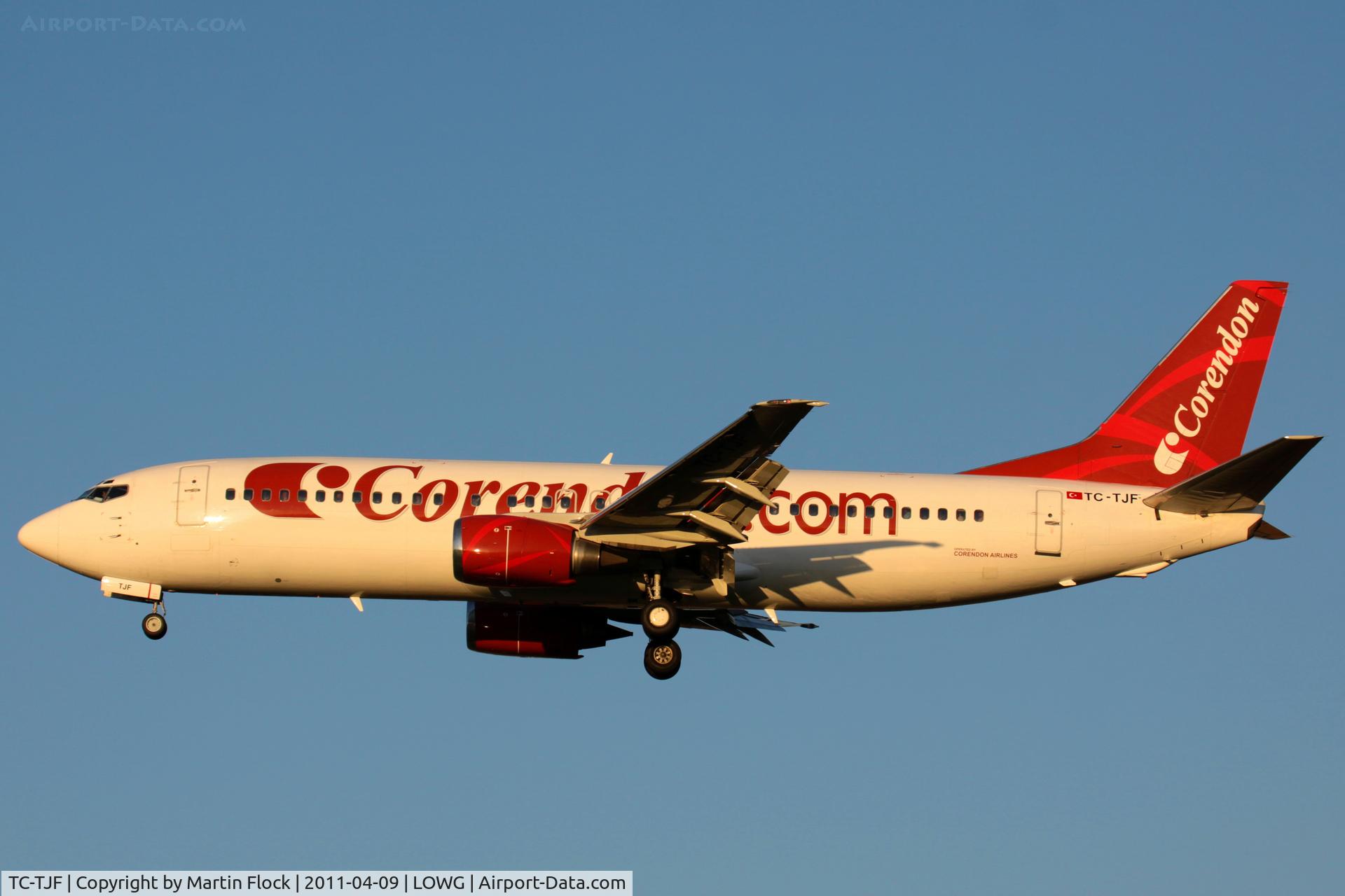 TC-TJF, 1993 Boeing 737-4Y0 C/N 26078, .