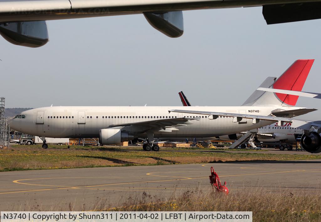N3740, Airbus A300B4-622R C/N 637, Stored without titles...