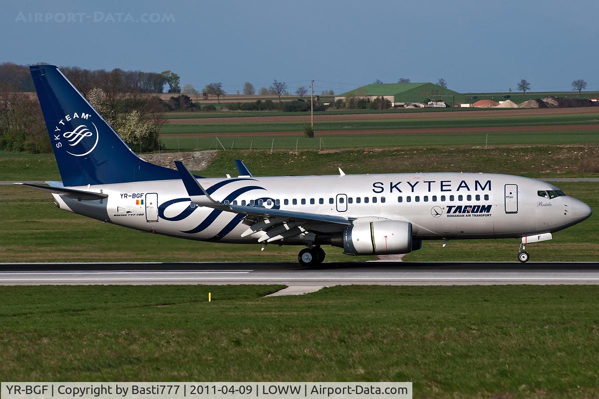 YR-BGF, 2001 Boeing 737-78J C/N 28440, YR-BGF @Vienna