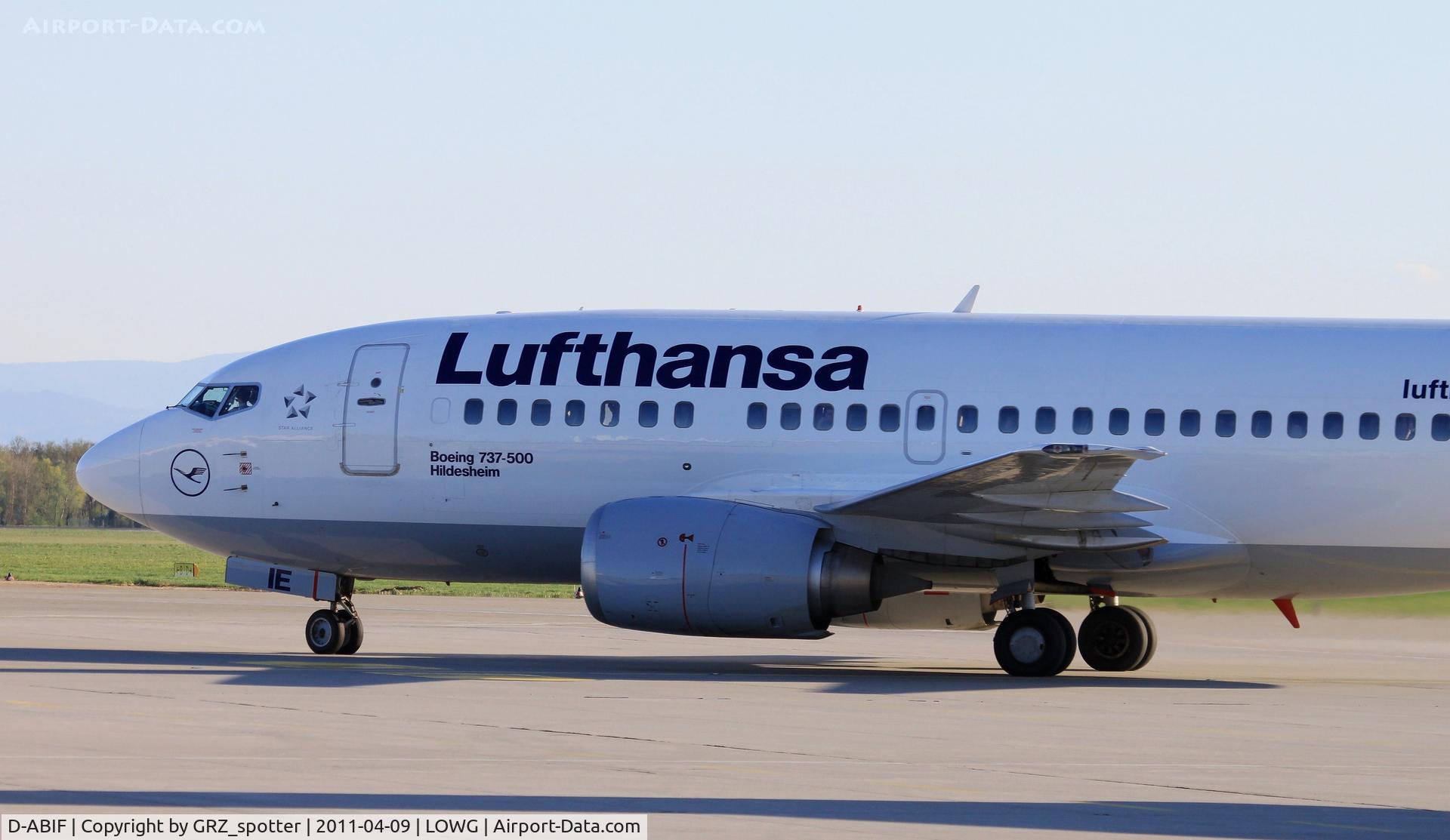 D-ABIF, 1991 Boeing 737-530 C/N 24820, ...