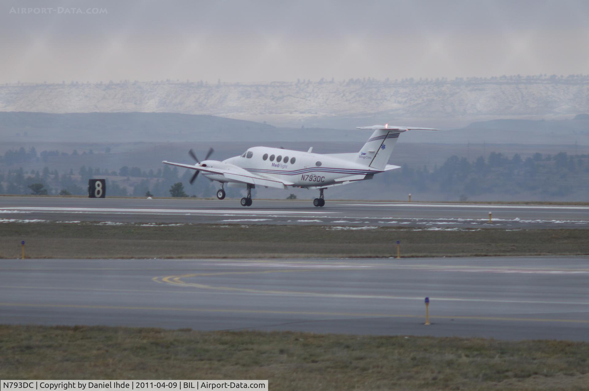 N793DC, 1991 Beech B200 King Air C/N BB-1404, Deaconess Billing Clinic Beech King Air 200