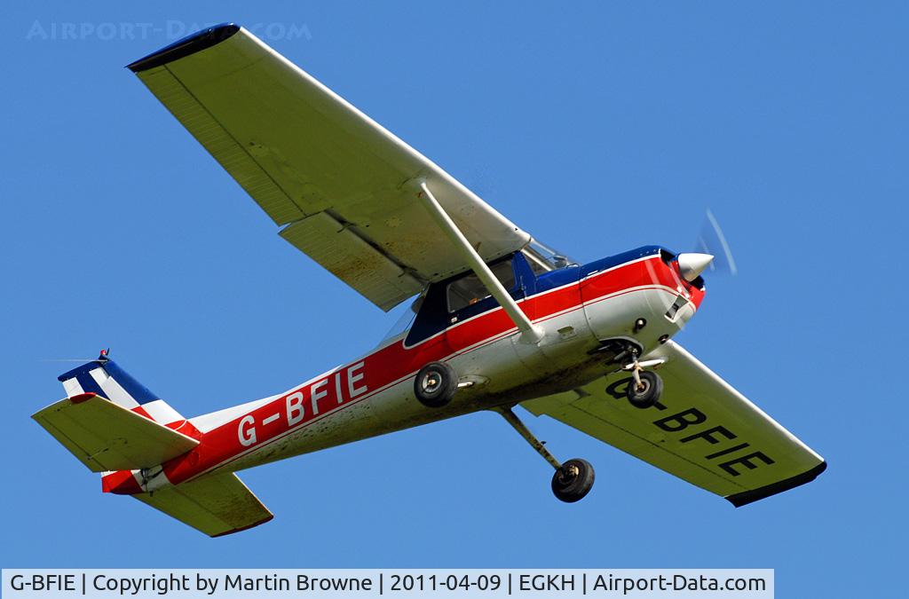 G-BFIE, 1977 Reims FRA150M Aerobat C/N 0331, SHOT AT HEADCORN