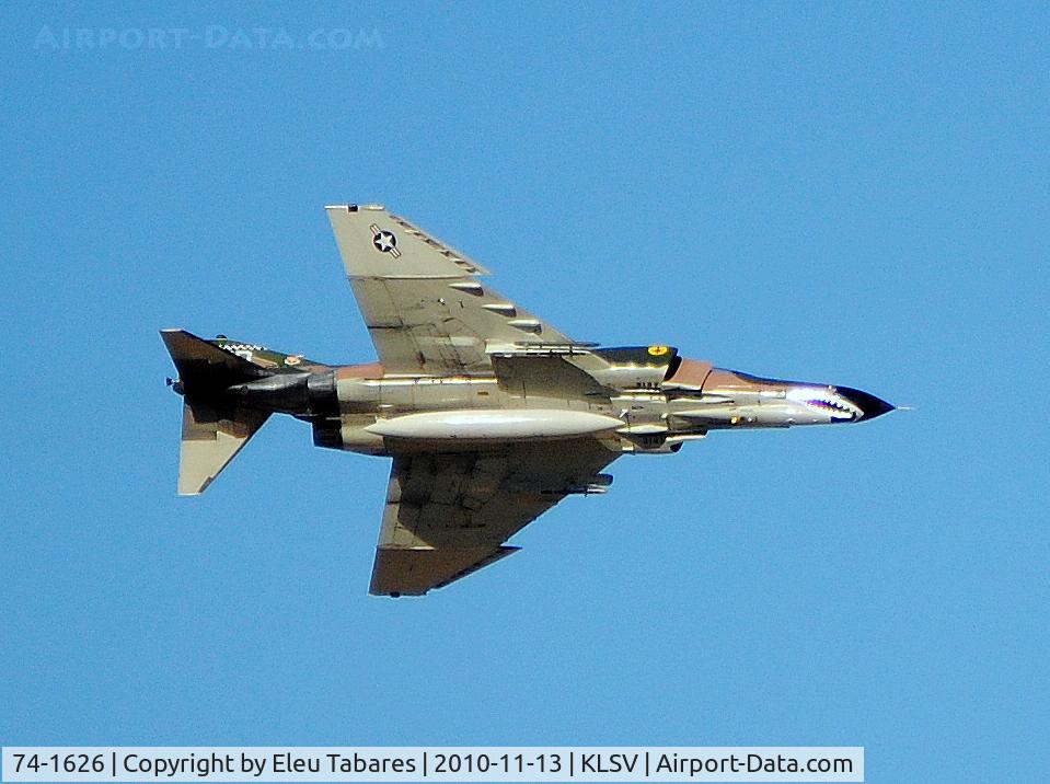 74-1626, McDonnell Douglas QF-4E Phantom II C/N 4856, Taken at Nellis Air Force Base, Nevada.  McDonnel Douglas QF-4E Phantom AF/309