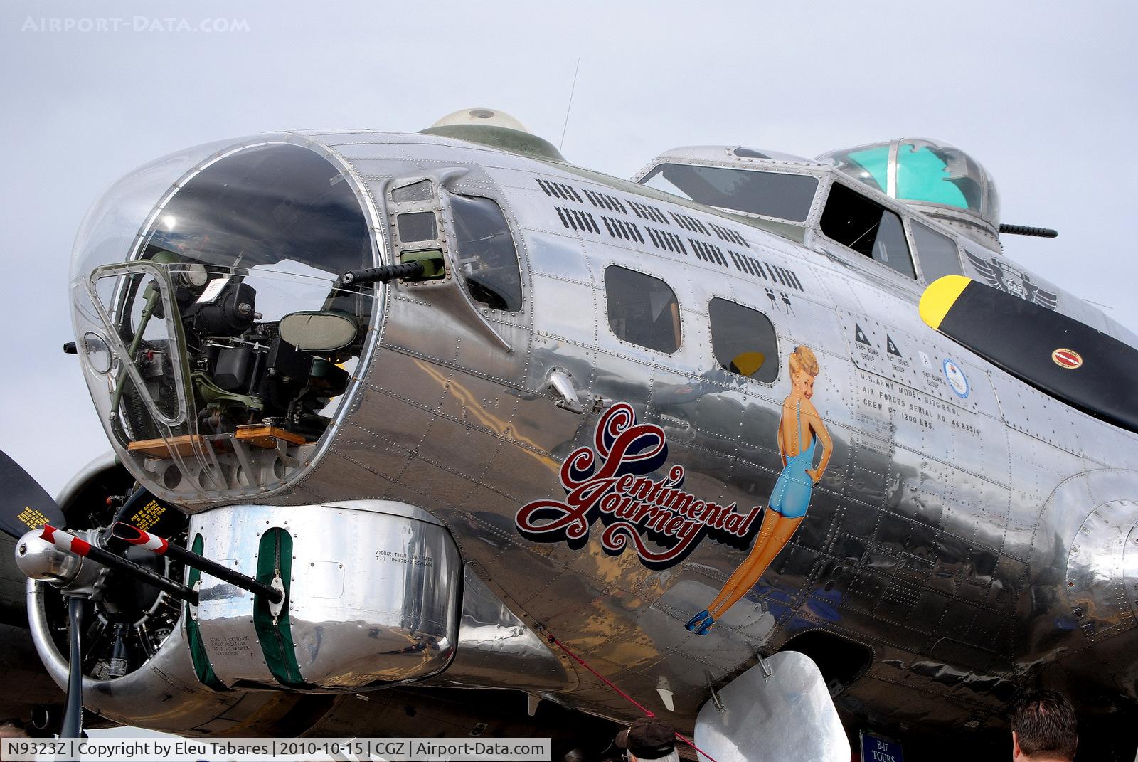 N9323Z, 1944 Boeing B-17G-85-DL Flying Fortress C/N 32155, Taken at the Copperstate Fly-In in Casa Grande, Arizona.