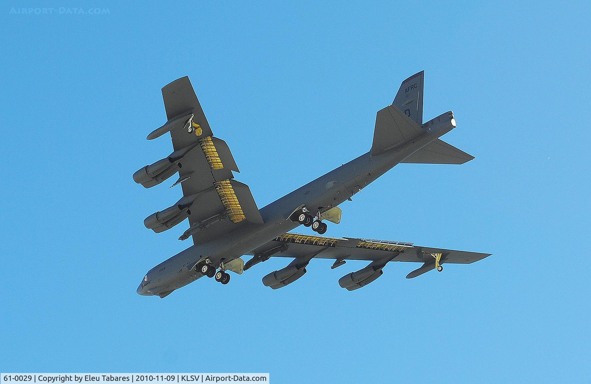 61-0029, 1961 Boeing B-52H Stratofortress C/N 464456, Taken at Nellis Air Force Base, Nevada.