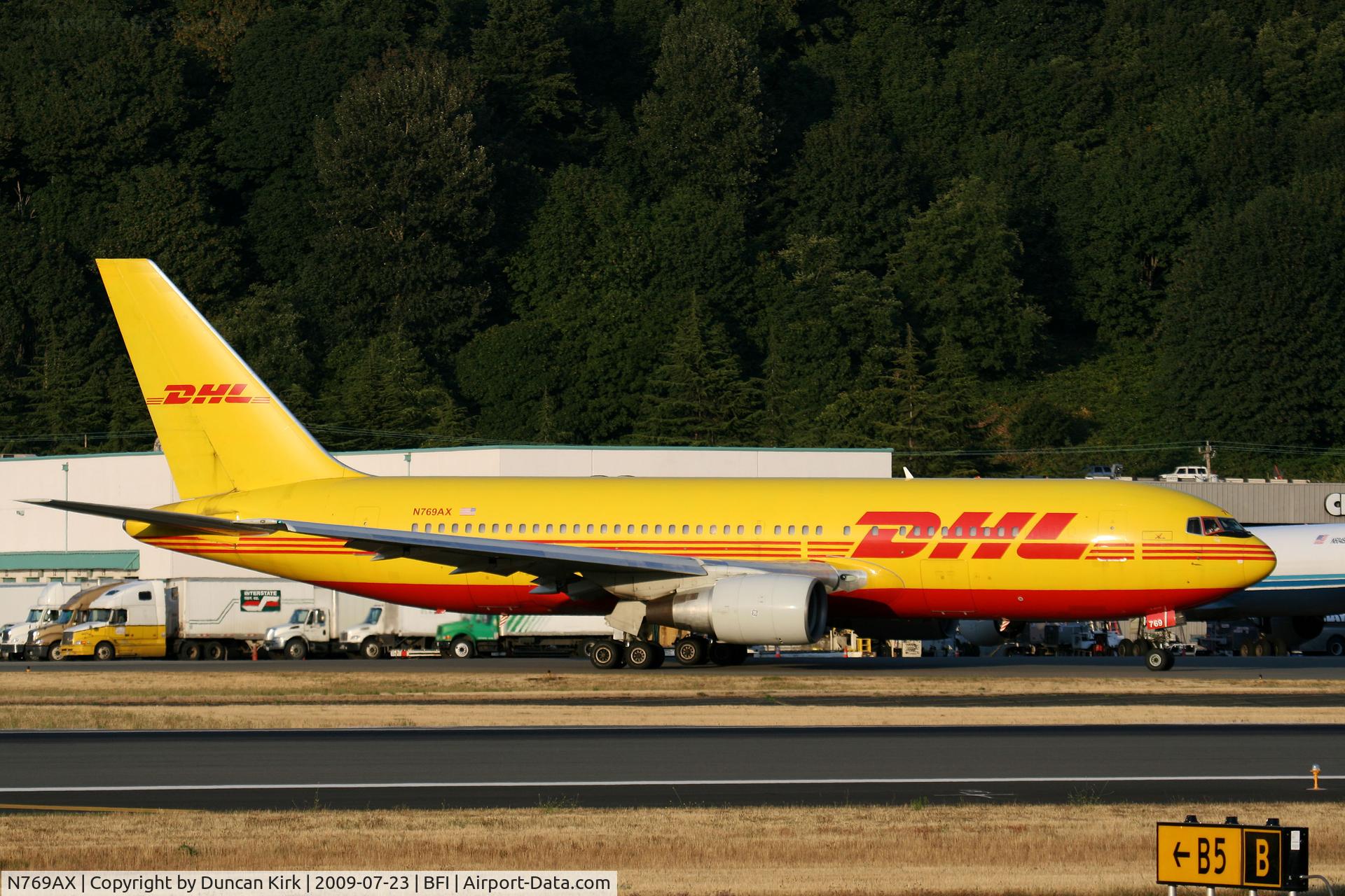 N769AX, 1983 Boeing 767-281 C/N 22787, Taxiing out for departure