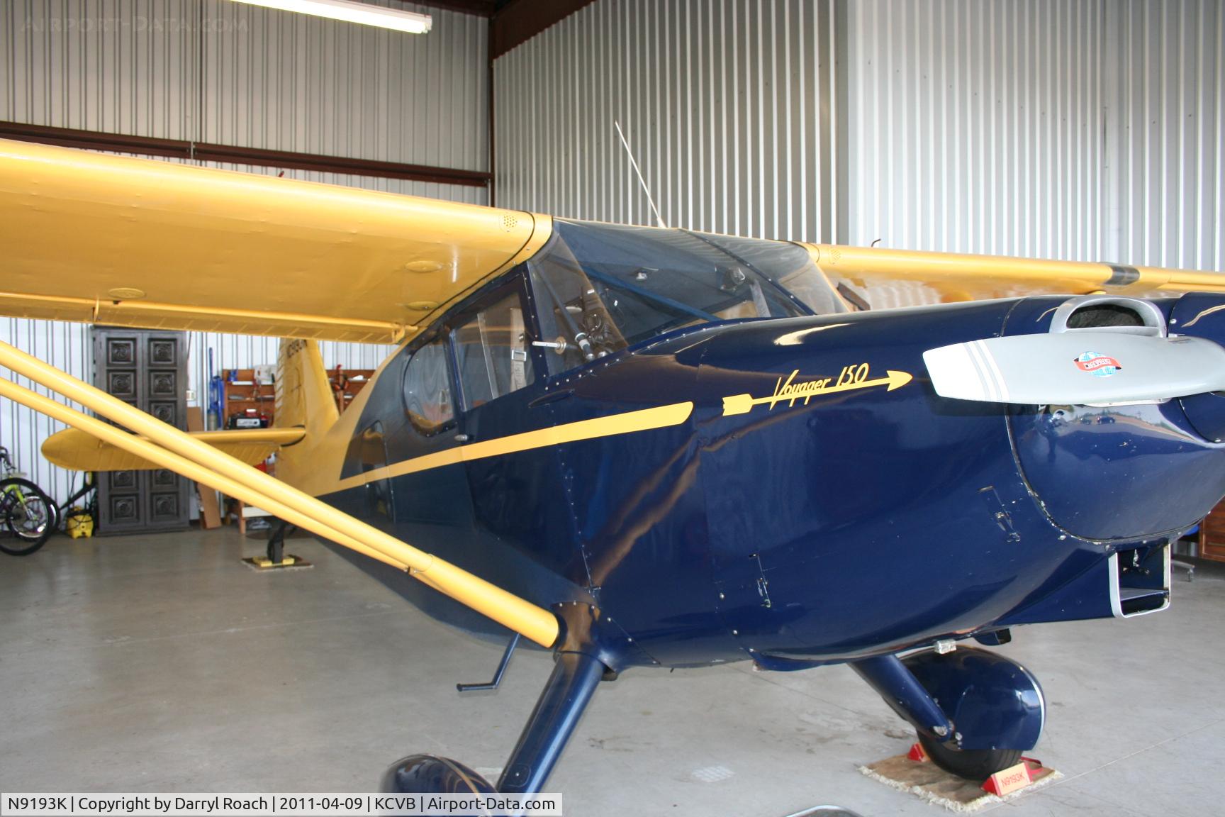 N9193K, 1947 Stinson 108-1 Voyager C/N 108-2193, An amazing old cloth wing aircraft.