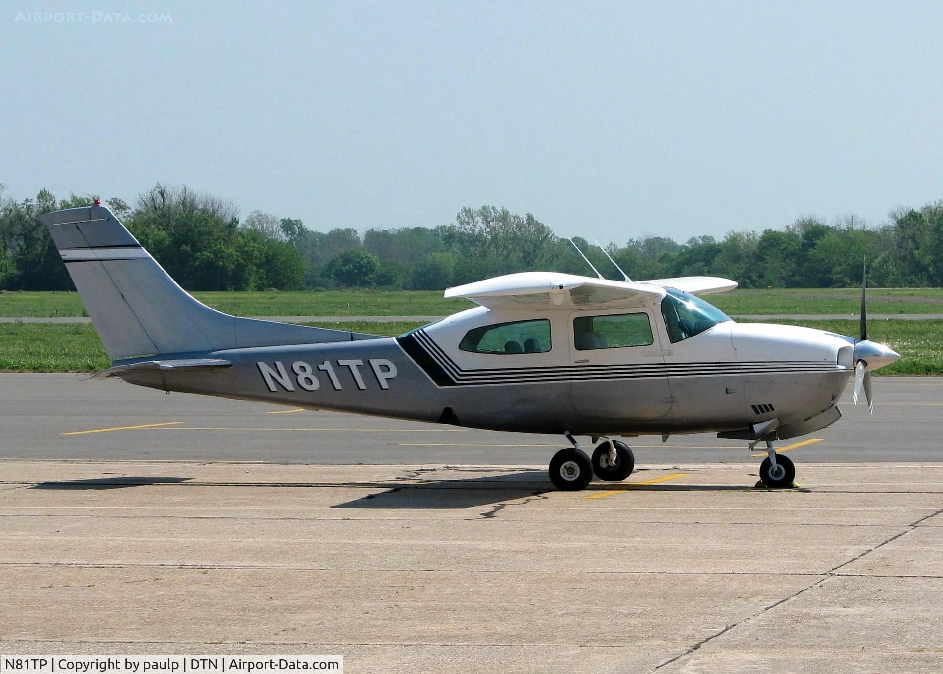 N81TP, 1979 Cessna 210N Centurion C/N 210-63426, At Downtown Shreveport.