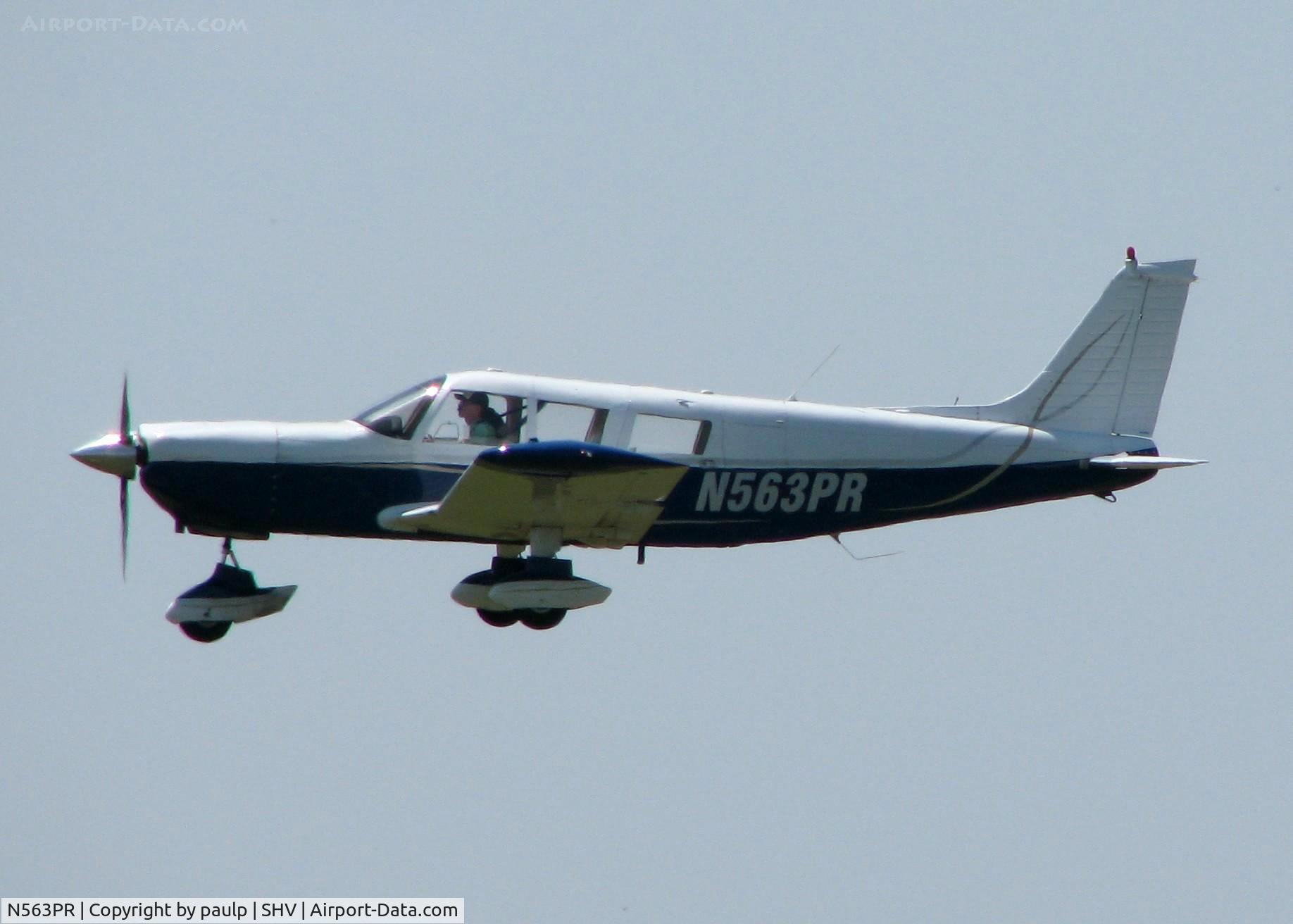 N563PR, 1972 Piper PA-32-260 Cherokee Six C/N 32-7200027, Landing at Shreveport Regional.