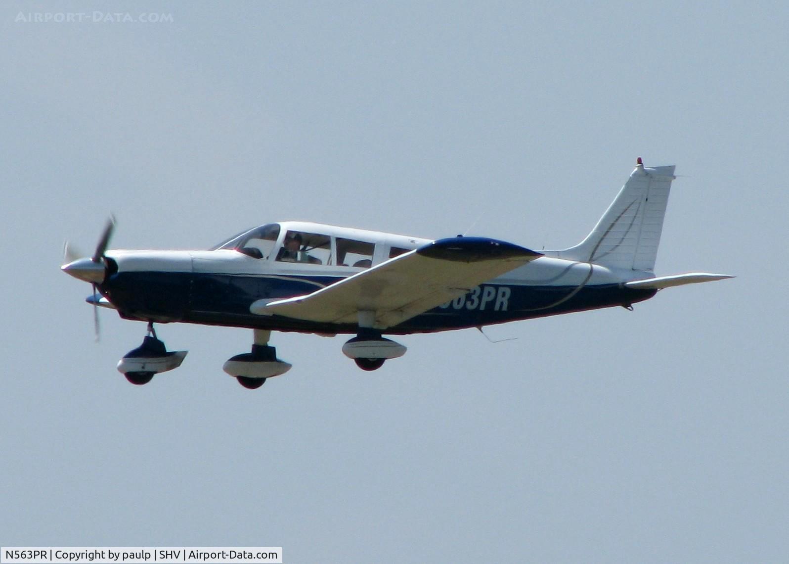 N563PR, 1972 Piper PA-32-260 Cherokee Six C/N 32-7200027, Landing at Shreveport Regional.