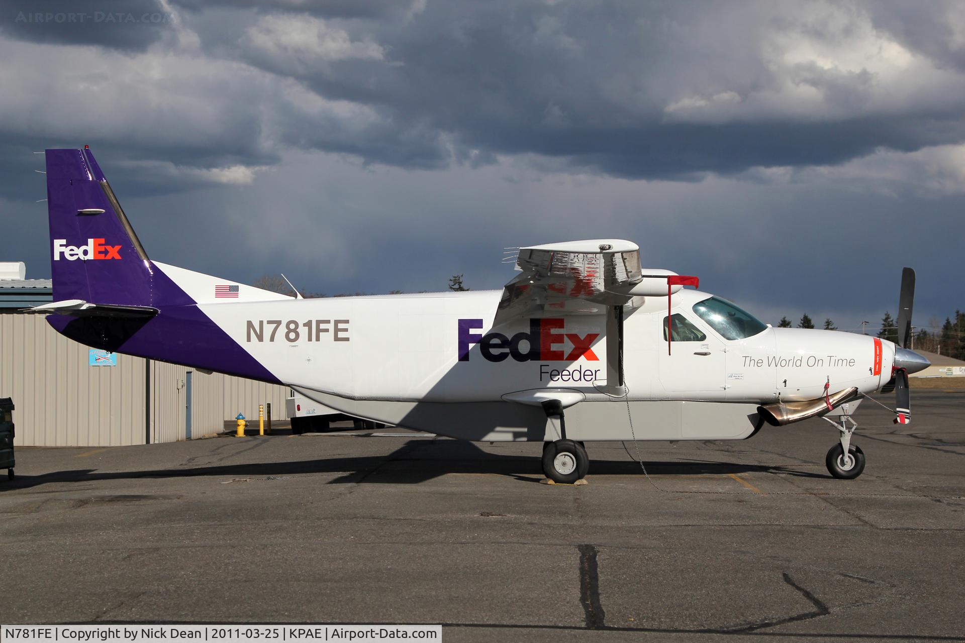 N781FE, 1991 Cessna 208B C/N 208B0278, KPAE