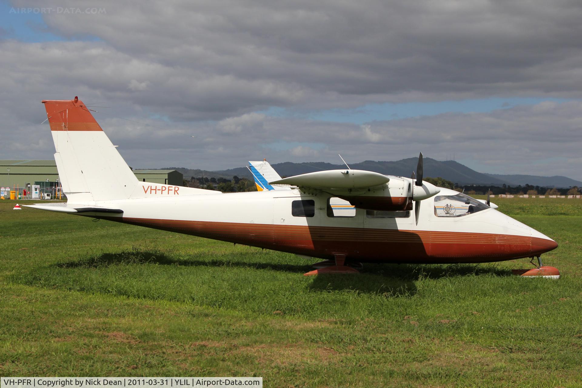 VH-PFR, 1977 Partenavia P-68B C/N 96, YLIL