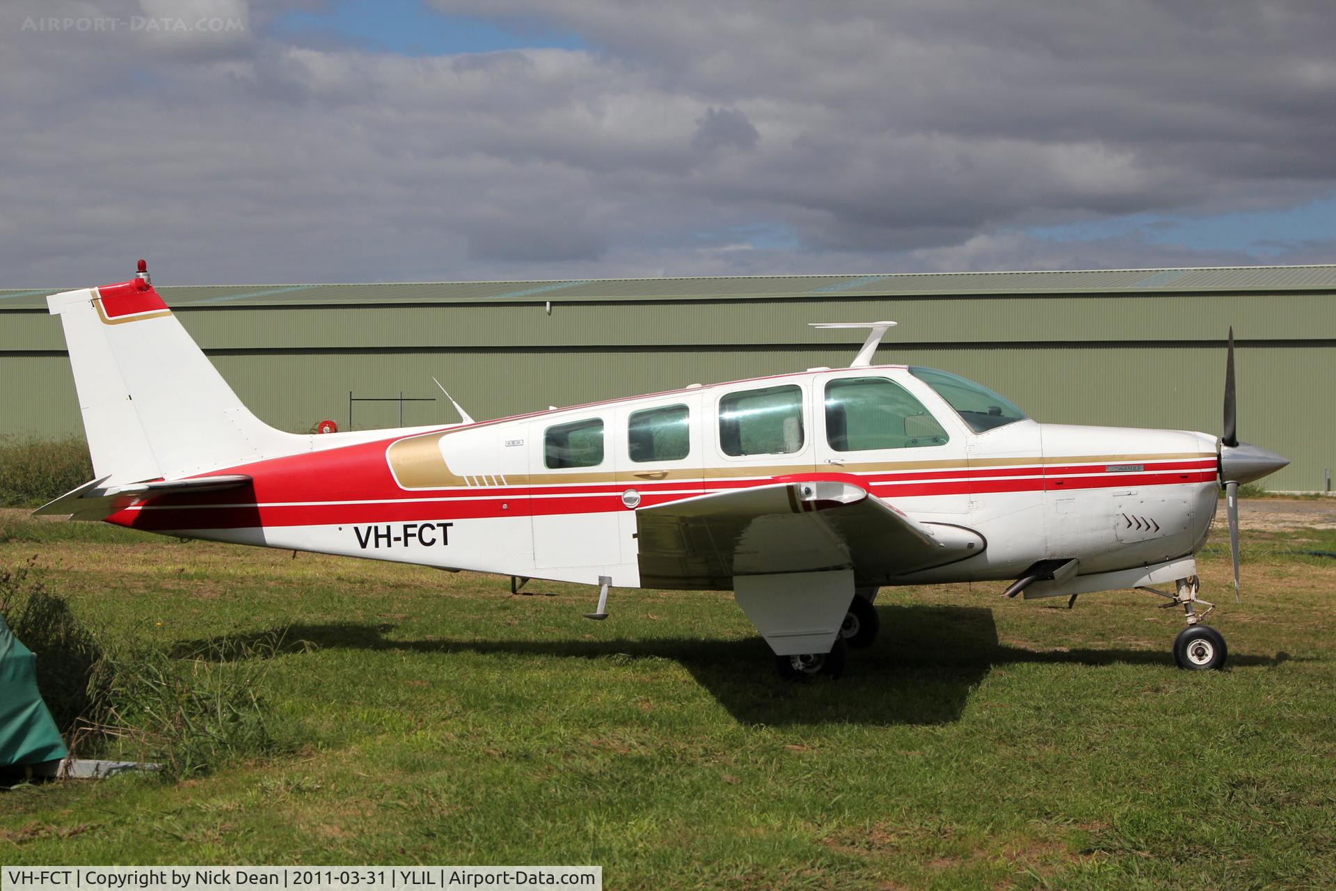 VH-FCT, 1974 Beech A36 Bonanza 36 C/N E-581, YLIL