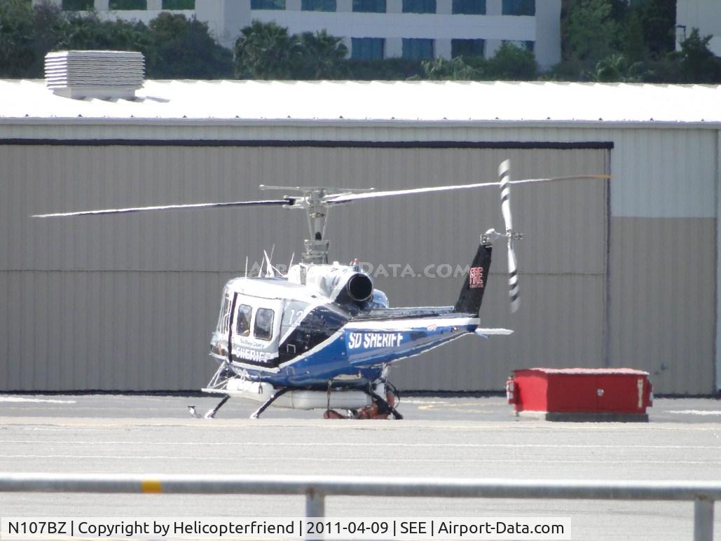 N107BZ, 1968 Bell 205A-1 C/N 30013, Pre-flighting and preparing to leave