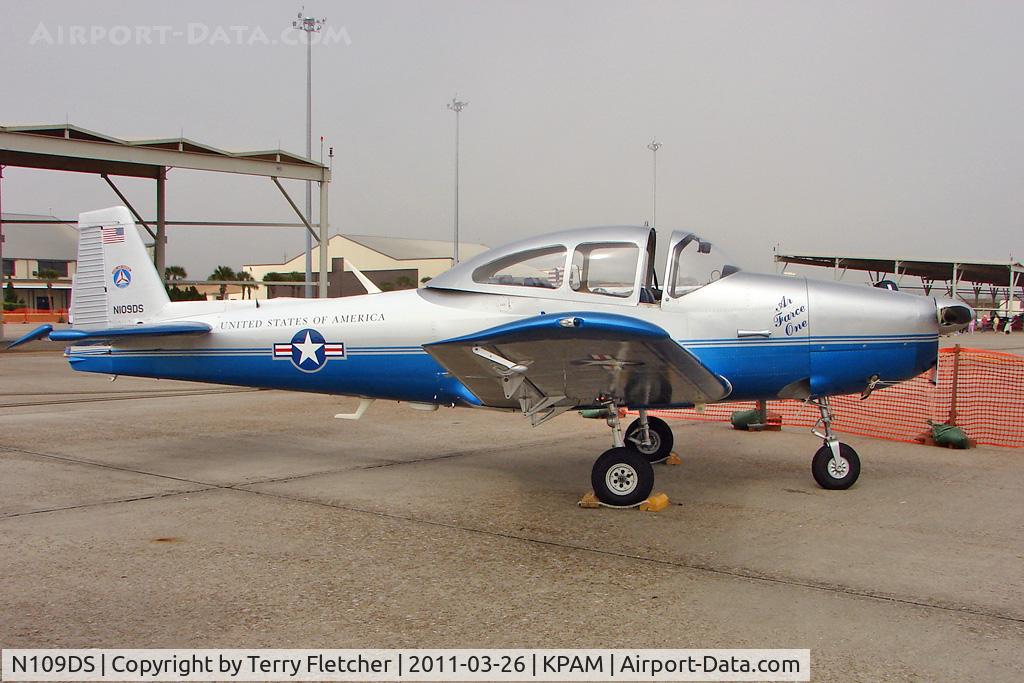 N109DS, 1948 Ryan Navion C/N NAV-4-1373, At Tyndall AFB - 2011 Gulf Coast Salute Show