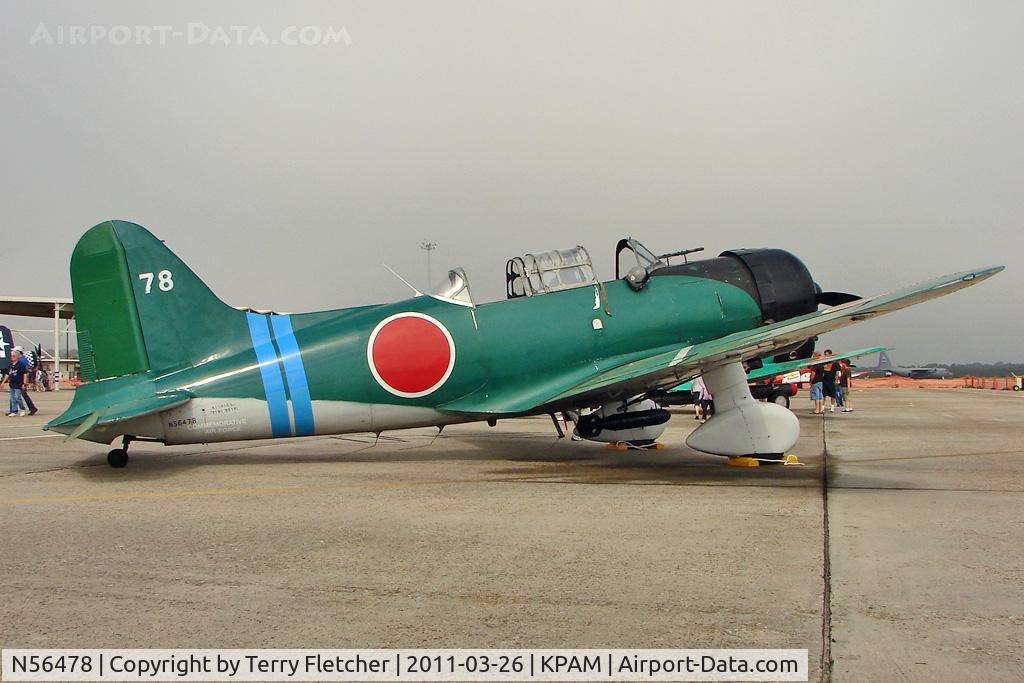 N56478, 1941 Consolidated Vultee BT-13A C/N 7356, At Tyndall AFB - 2011 Gulf Coast Salute Show