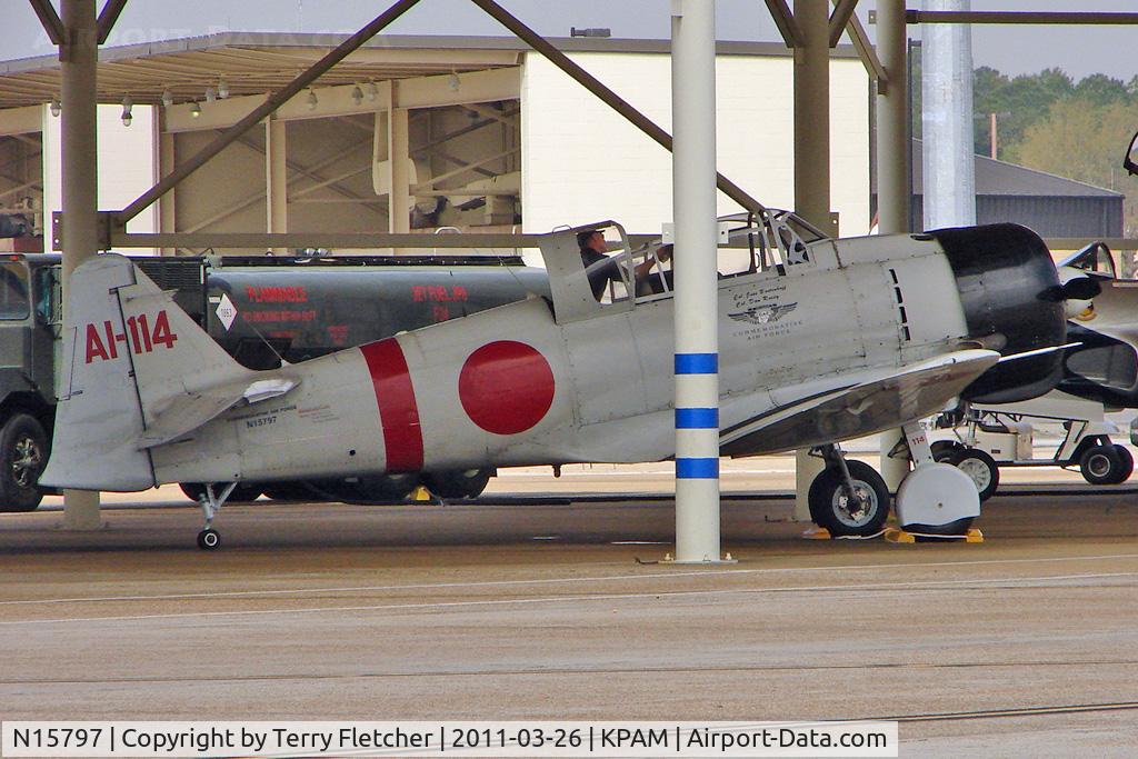 N15797, 1945 Canadian Car & Foundry T-6 Harvard Mk.4 C/N CCF4-199, At Tyndall AFB - 2011 Gulf Coast Salute Show