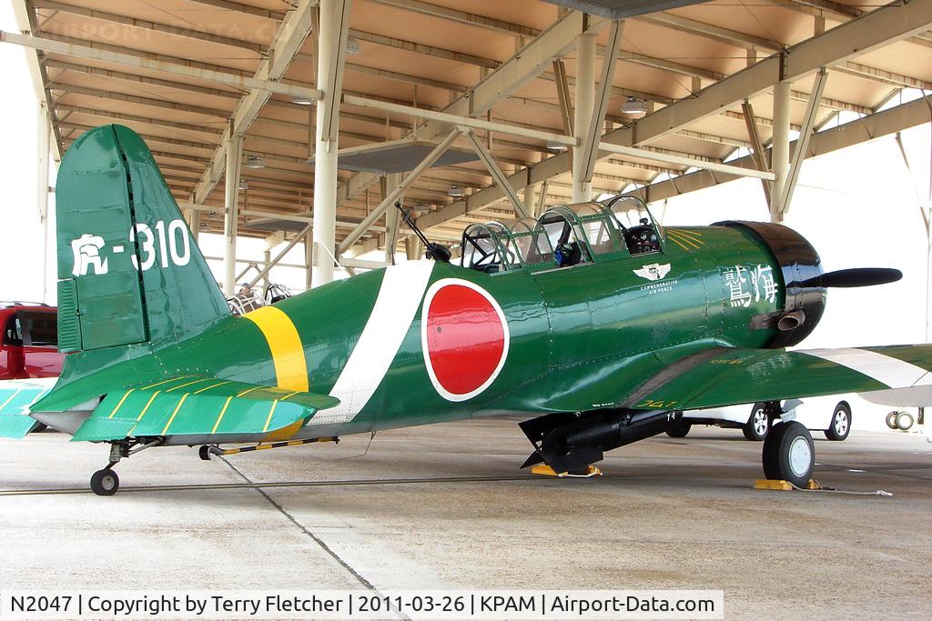 N2047, 1952 Canadian Car & Foundry T-6 Harvard Mk.4 C/N CCF4-83, At Tyndall AFB - 2011 Gulf Coast Salute Show