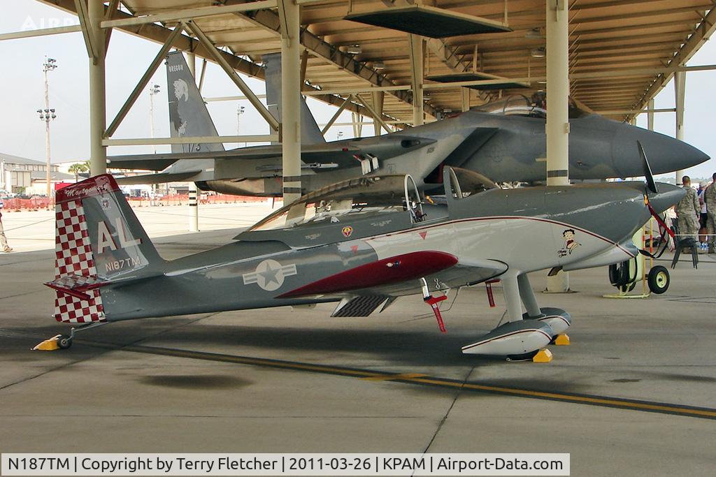 N187TM, 2004 Vans RV-8 C/N 81061, At Tyndall AFB - 2011 Gulf Coast Salute Show