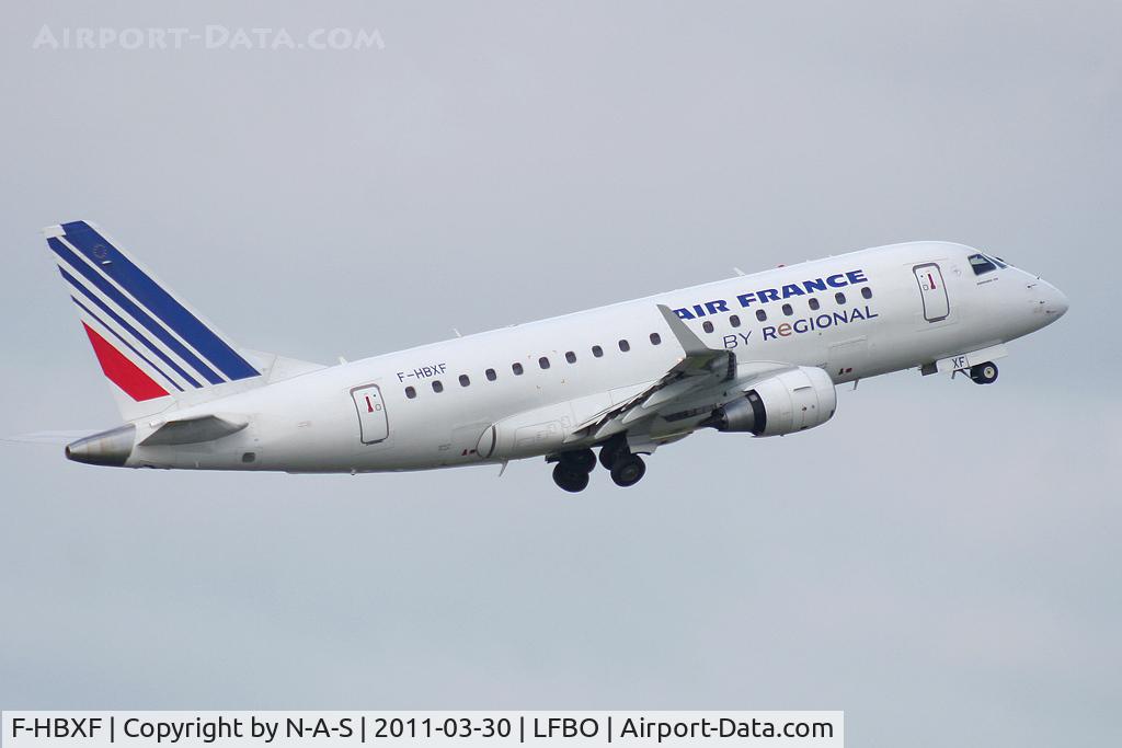 F-HBXF, 2009 Embraer 170ST (ERJ-170-100ST) C/N 17000292, Departing