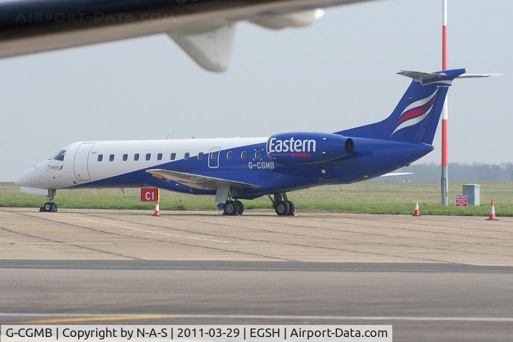 G-CGMB, 2000 Embraer ERJ-135ER (EMB-135ER) C/N 145189, Parked