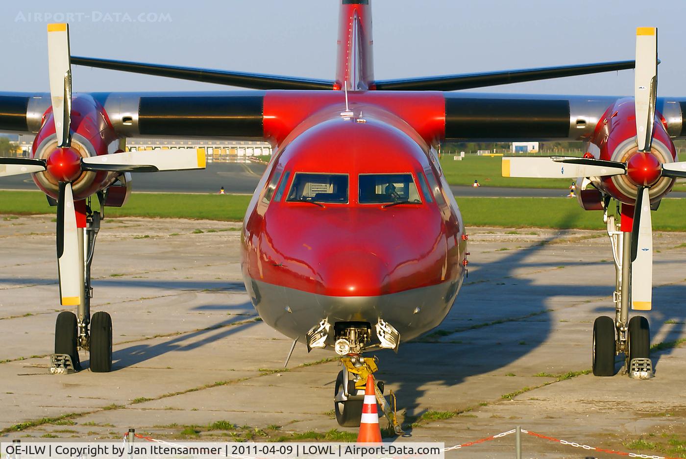 OE-ILW, 1985 Fokker F-27-500 Friendship C/N 10681, OE-ILW @ LOWL alone