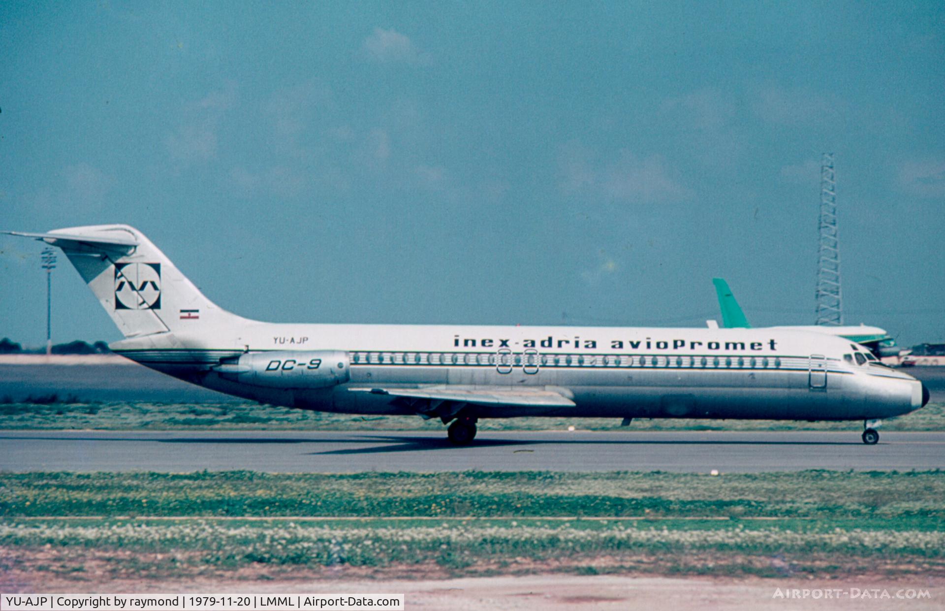 YU-AJP, 1969 Douglas DC-9-32 C/N 47408, DC9 YU-AJP InexAdria