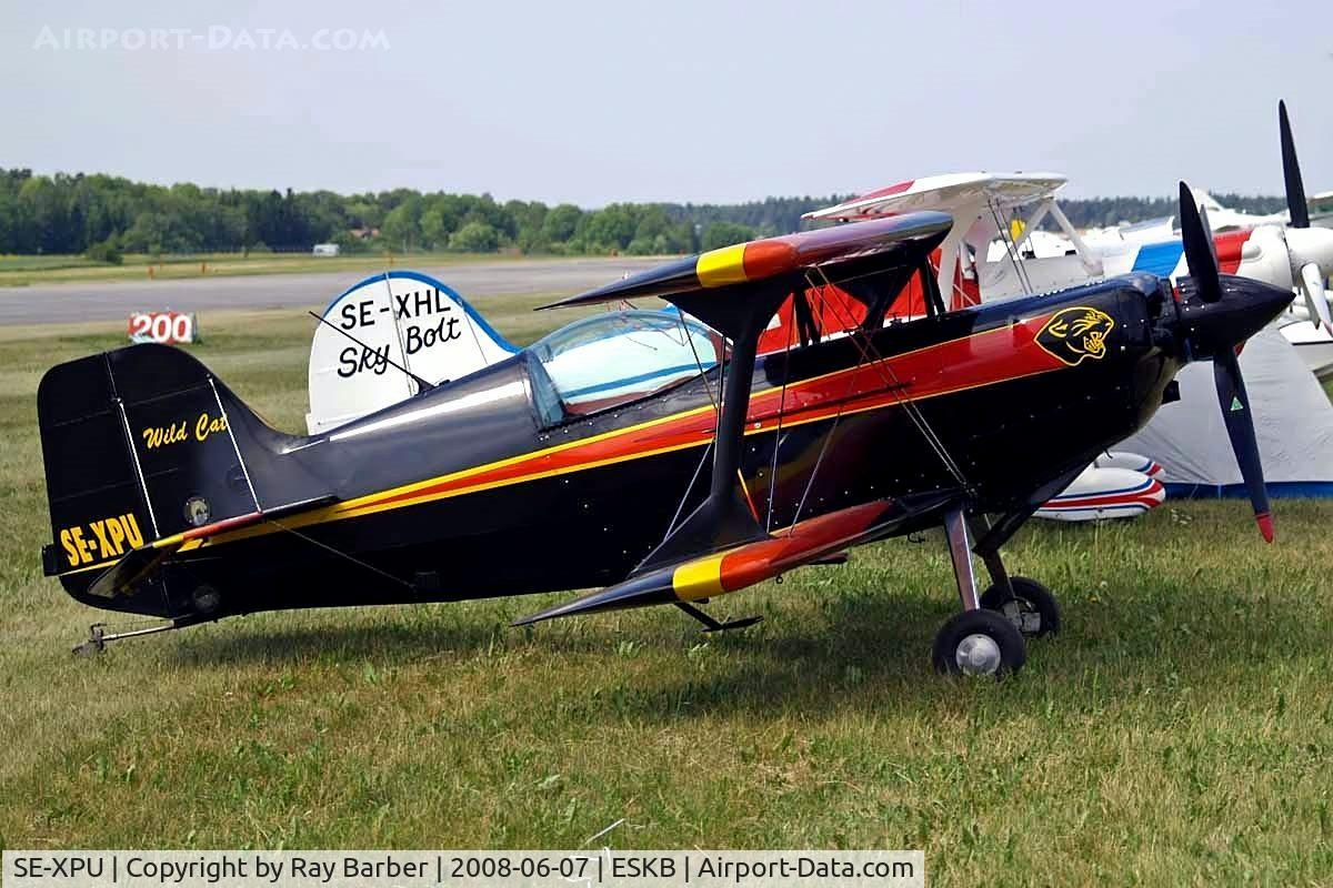 SE-XPU, Reynolds James H Jr WILDCAT C/N 001, Reynolds Wildcat Special [001] Stockholm-Barkarby~SE 07/06/2008
