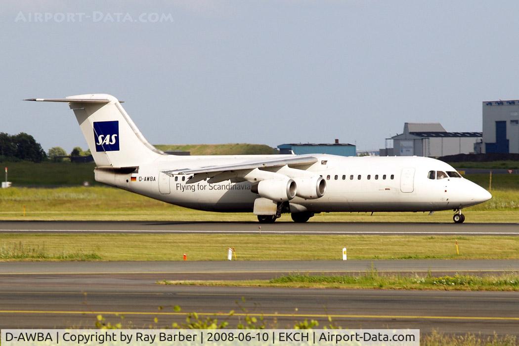 D-AWBA, 1989 British Aerospace BAe.146-300 C/N E3134, BAe 146-300 [E3134] (WDL/SAS) Copenhagen-Kastrup 10/06/2008.
