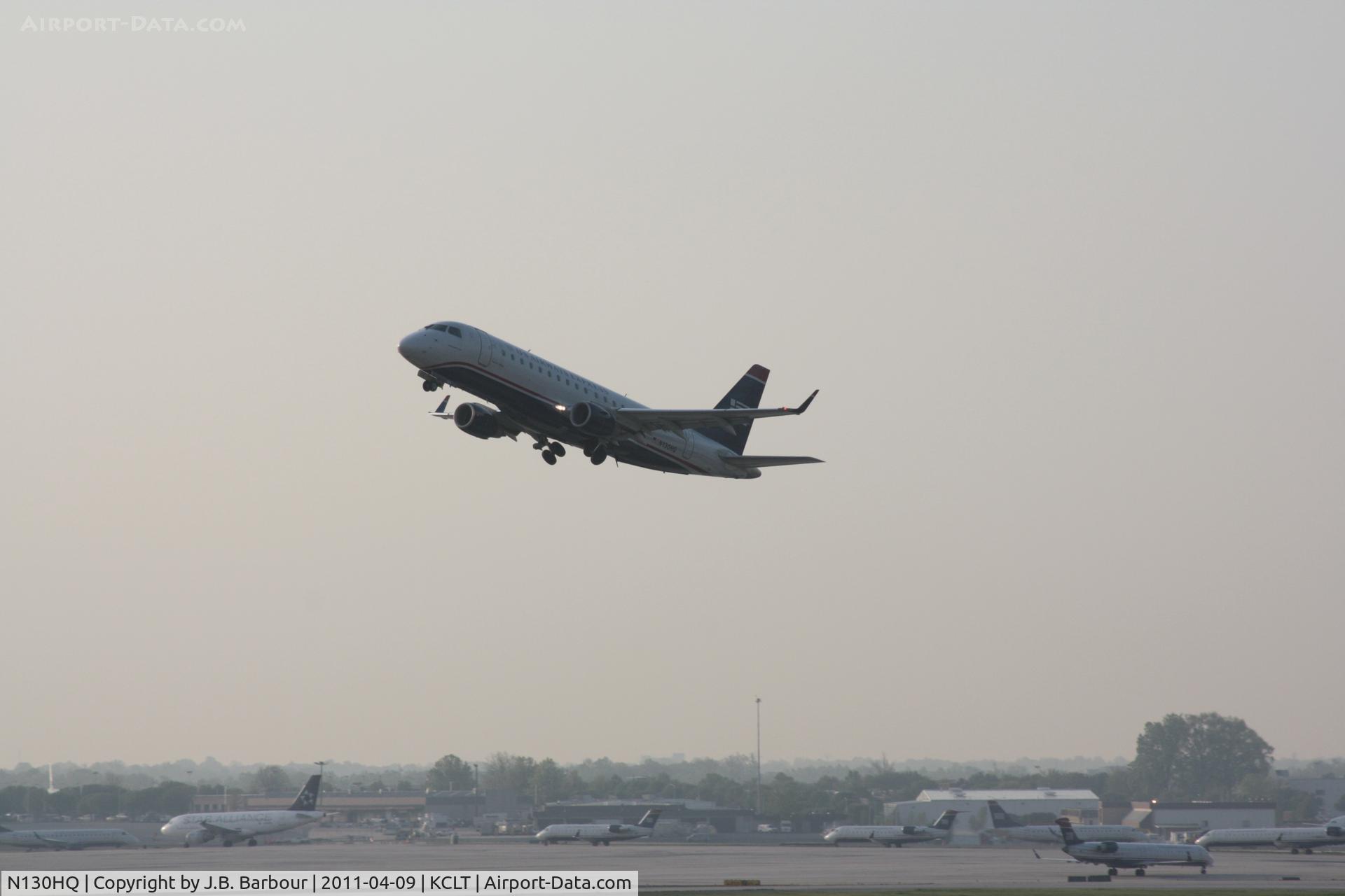 N130HQ, 2008 Embraer 175LR (ERJ-170-200LR) C/N 17000212, Heavy dewpoint today