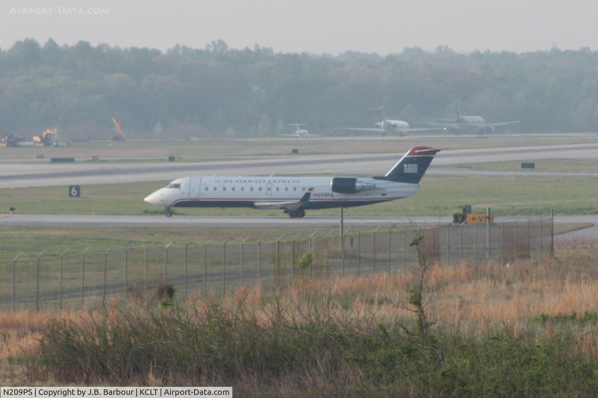 N209PS, 2003 Bombardier CRJ-200ER (CL-600-2B19) C/N 7874, Heavy dewpoint today