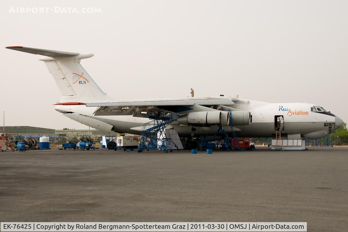 EK-76425, 1990 Ilyushin Il-76TD C/N 1003405167, IL-76