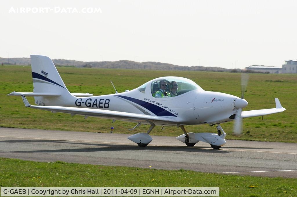 G-GAEB, 2010 Aquila A210 (AT01) C/N AT01-215, Stamp Aviation Ltd