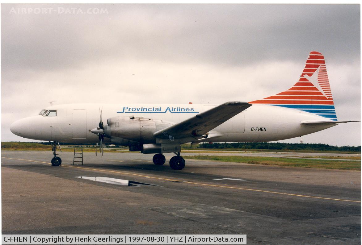 C-FHEN, 1956 Convair 580(F) C/N 375, Provincial Airlines