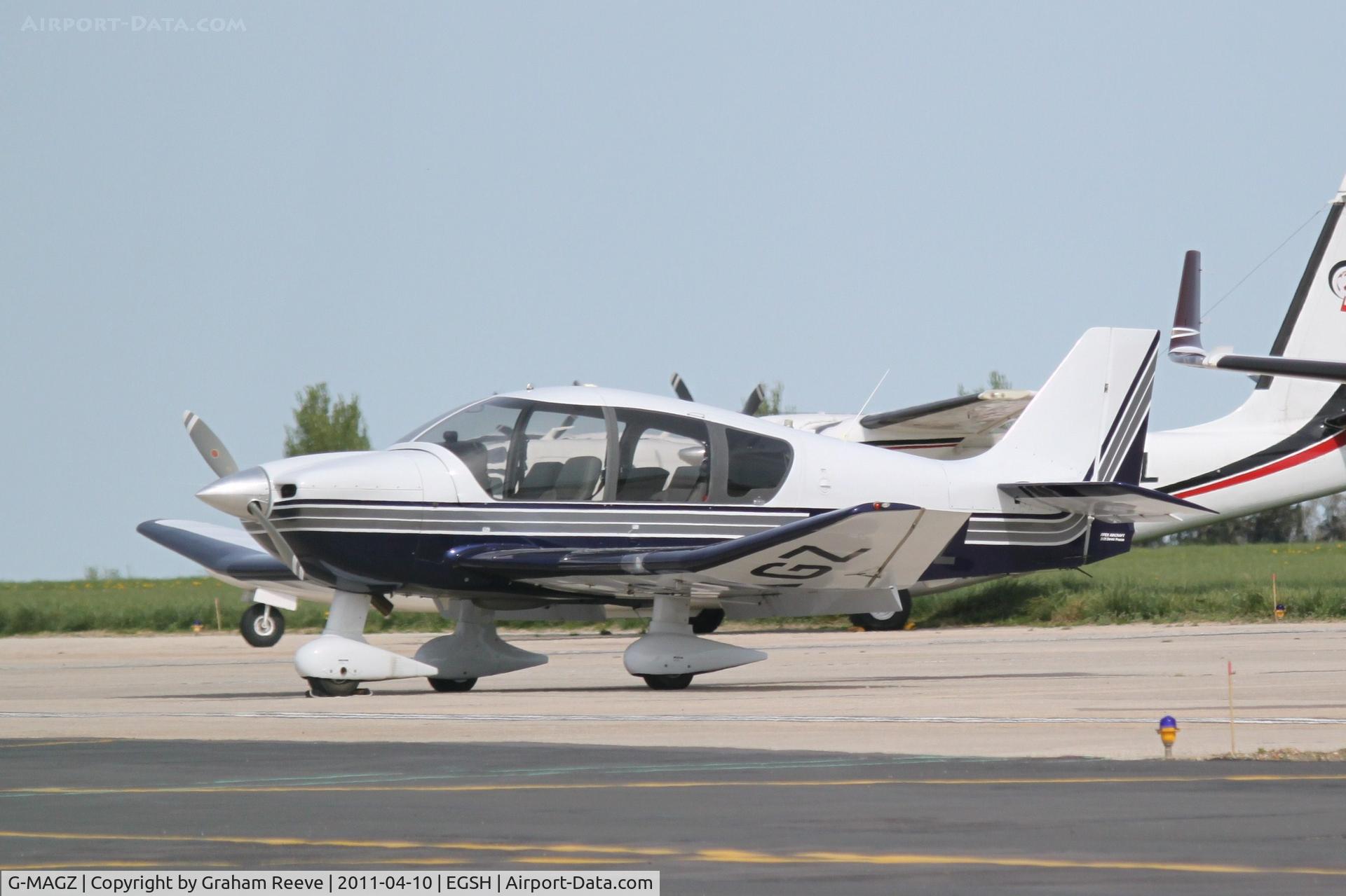 G-MAGZ, 2005 Robin DR-400-500 President C/N 35, Parked in the sun.