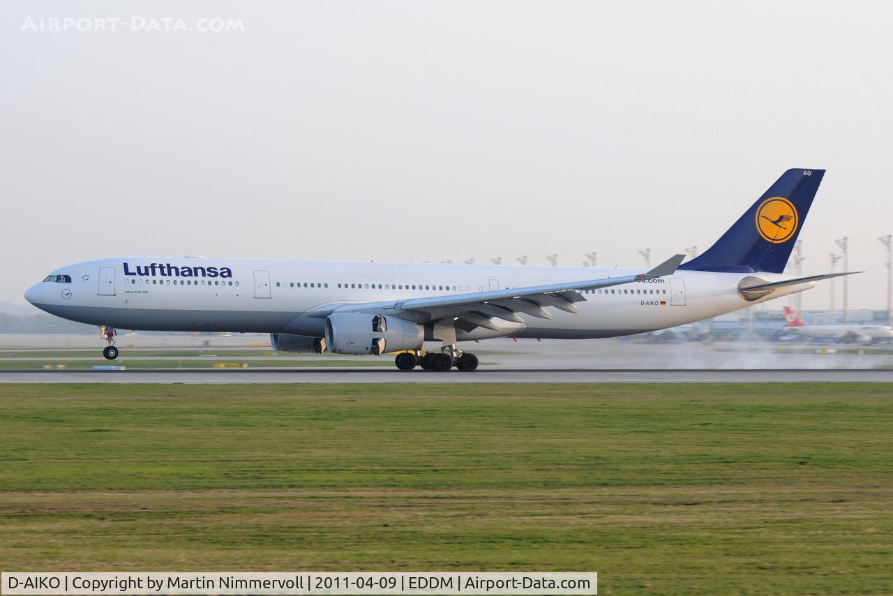 D-AIKO, 2009 Airbus A330-343X C/N 989, Lufthansa