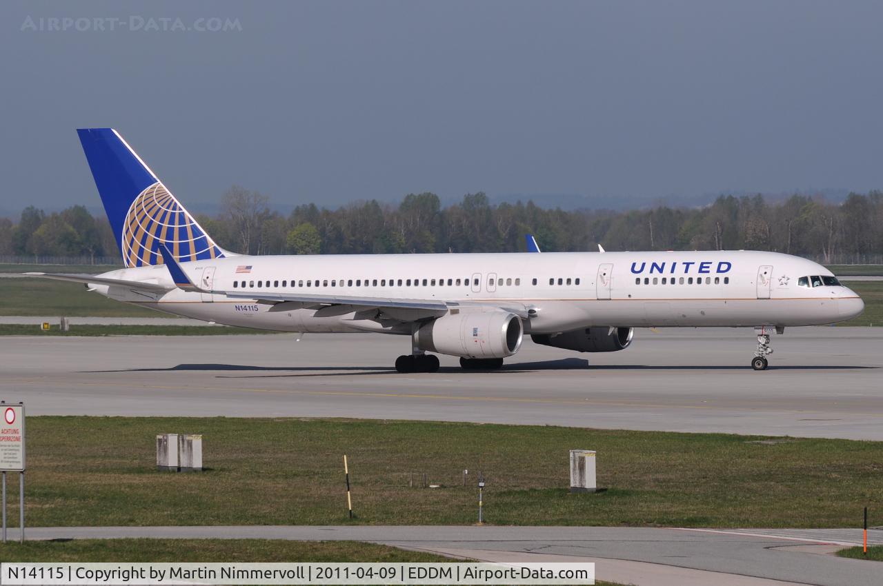 N14115, 1995 Boeing 757-224 C/N 27557, United Airlines