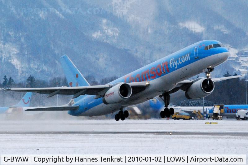G-BYAW, 1995 Boeing 757-204 C/N 27234, Thomsonfly Boeing 757-200