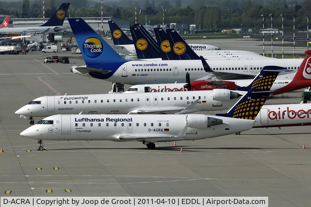 D-ACRA, Canadair CRJ-200ER (CL-600-2B19) C/N 7567, Lufthansa Regional