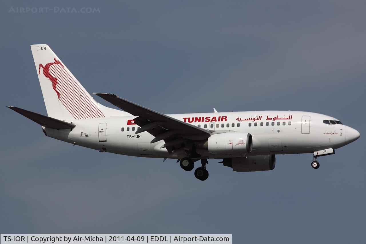 TS-IOR, 2001 Boeing 737-6H3 C/N 29502, Tunisair, Name: Tahar Haddad