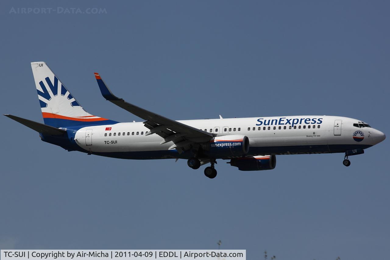 TC-SUI, 2003 Boeing 737-8CX C/N 32367, SunExpress, Boeing 737-8CX (WL), CN: 32367/1253