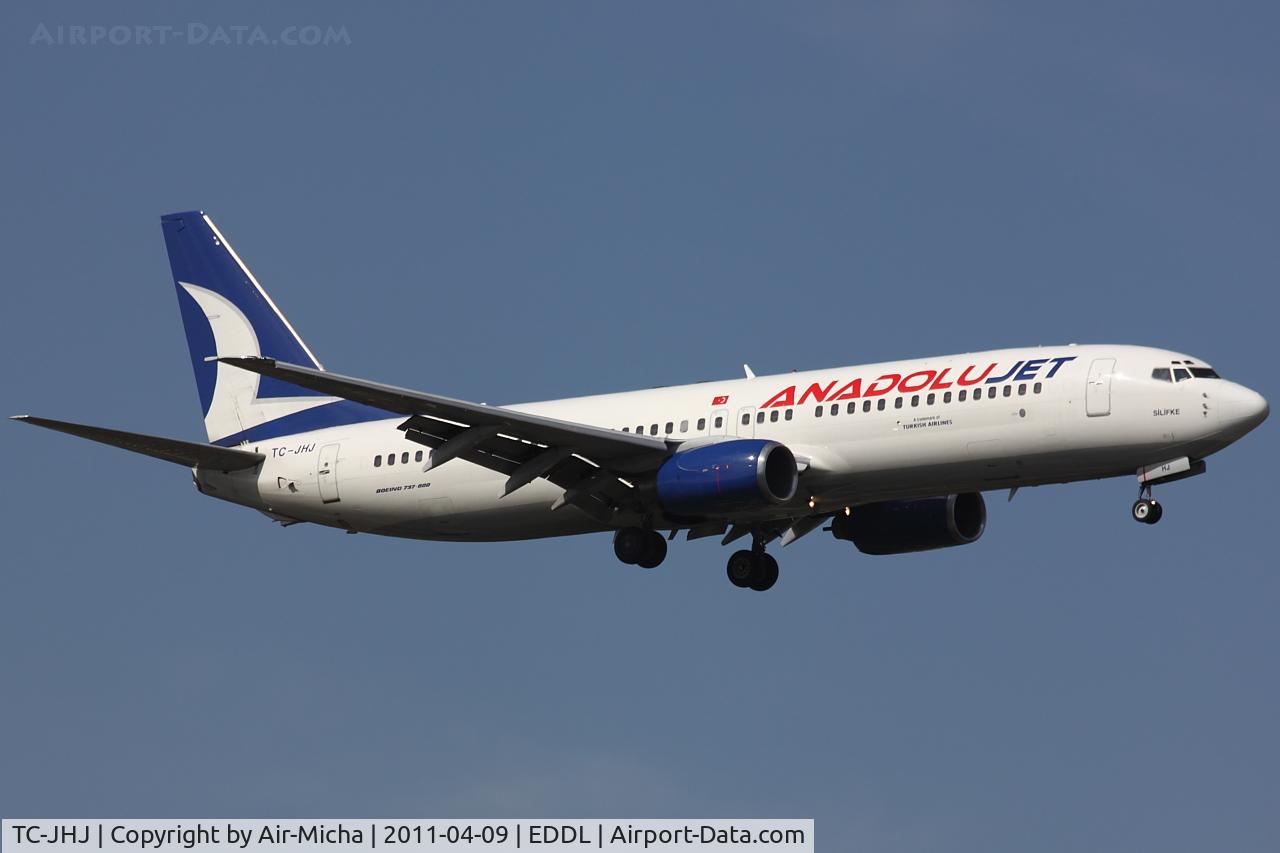 TC-JHJ, 2005 Boeing 737-86Q C/N 30296, Anadolu Jet