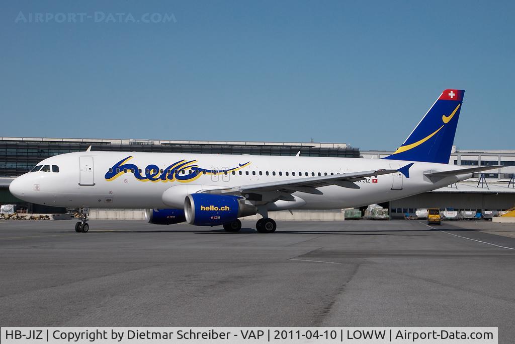 HB-JIZ, 1998 Airbus A320-214 C/N 936, Hello Airbus 320