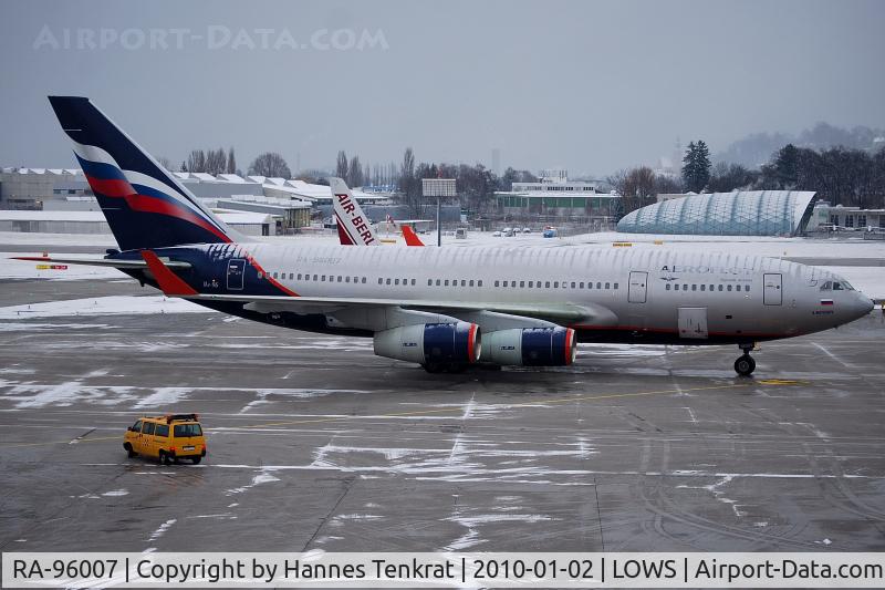 RA-96007, 1992 Ilyushin Il-96-300 C/N 74393201004, Aeroflot Ilyushin IL-96-300