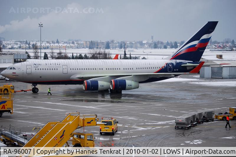 RA-96007, 1992 Ilyushin Il-96-300 C/N 74393201004, Aeroflot Ilyushin IL96-300