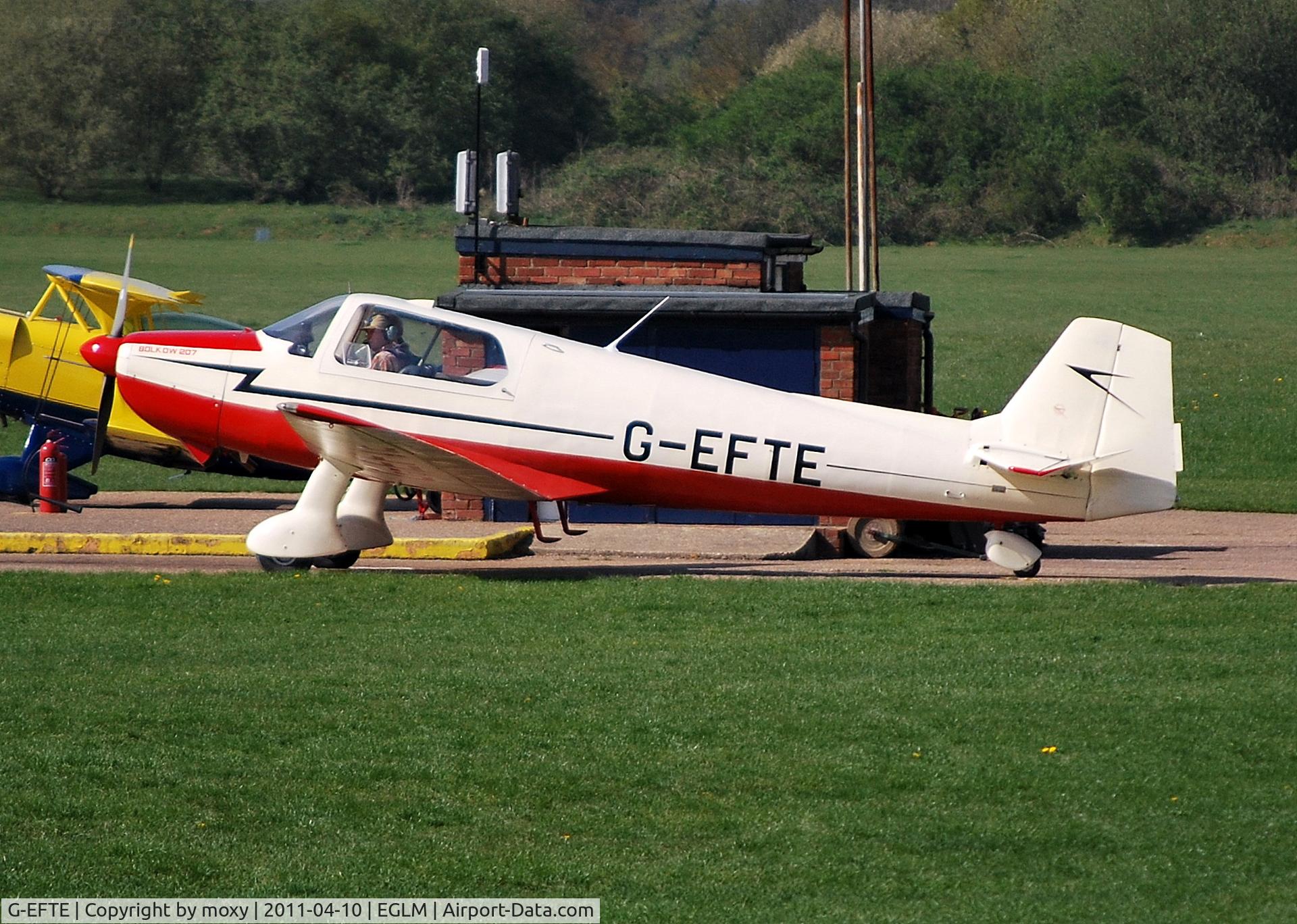 G-EFTE, 1961 Bolkow Bo-207 C/N 218, Bolkow BO 207 at White Waltham