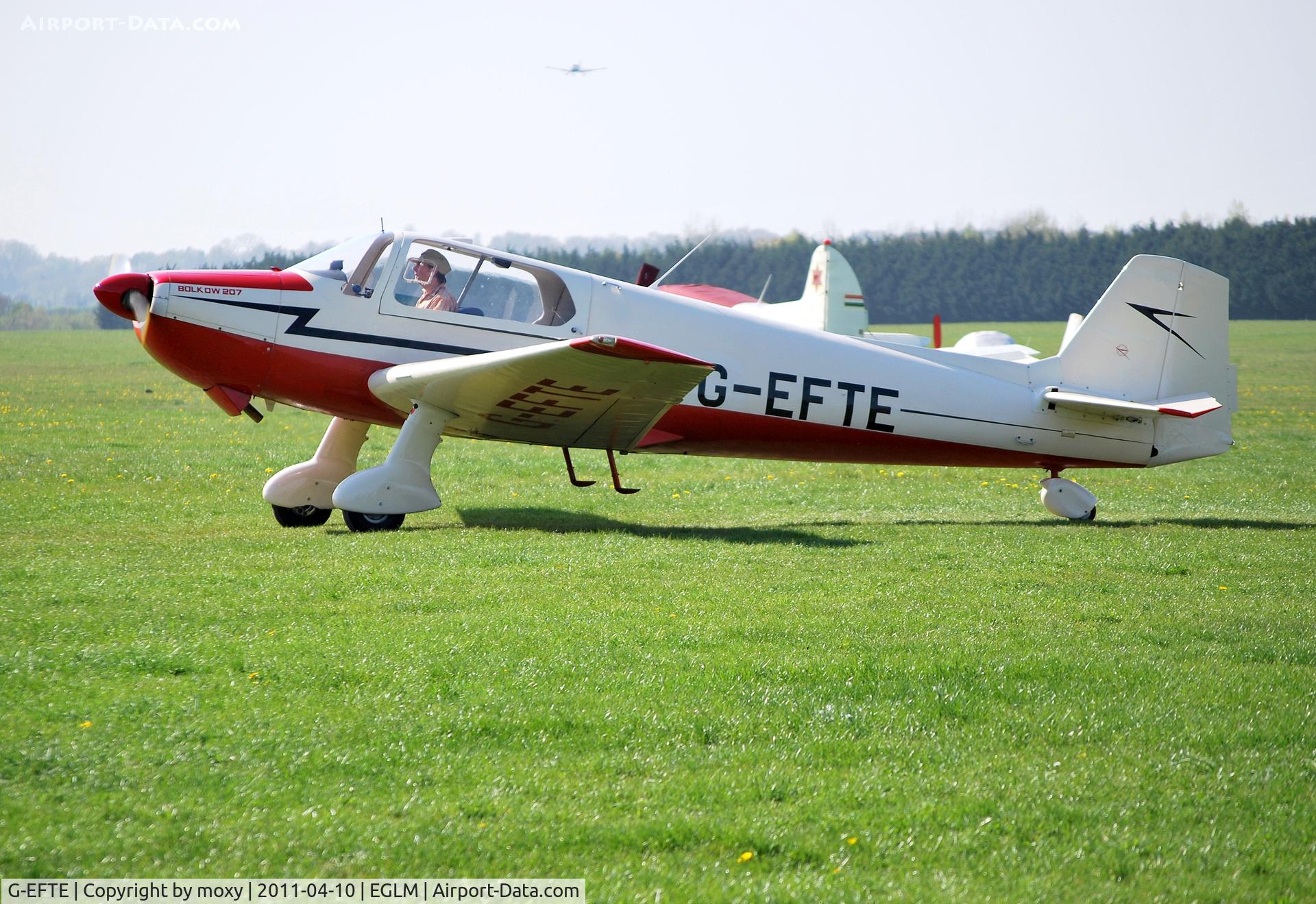 G-EFTE, 1961 Bolkow Bo-207 C/N 218, Bolkow BO 207 at White Waltham
