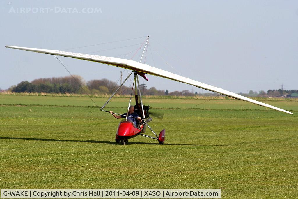 G-WAKE, 2000 Mainair Blade 912 C/N 1244-0300-7-W1037, at Ince Blundell microlight field