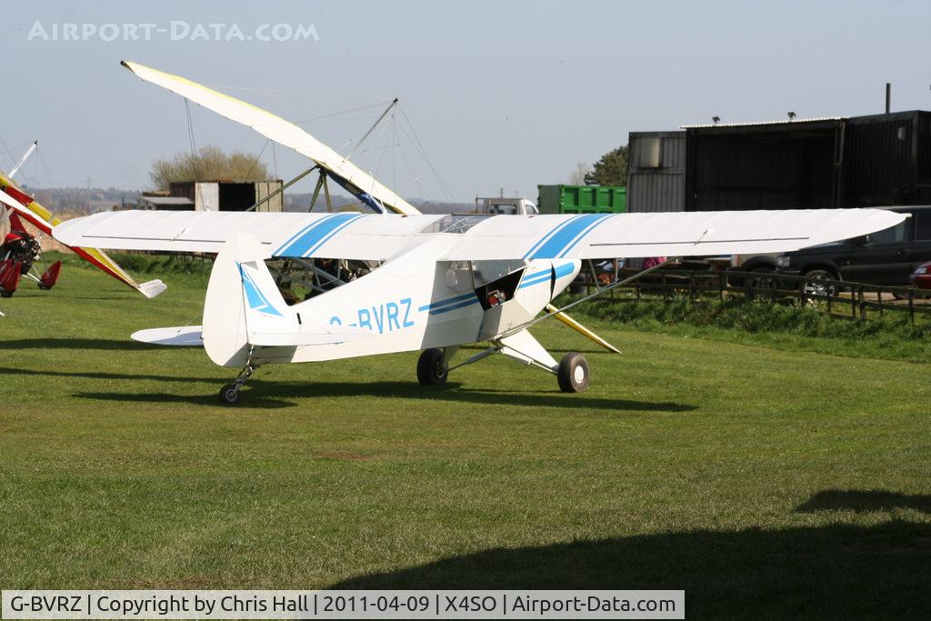 G-BVRZ, 1954 Piper L-18C Super Cub (PA-18-95) C/N 18-3381, at Ince Blundell microlight field