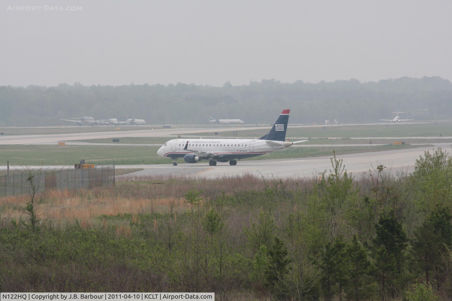 N122HQ, 2007 Embraer 175LR (ERJ-170-200LR) C/N 17000196, Cloud cover was less than 1000 AGL